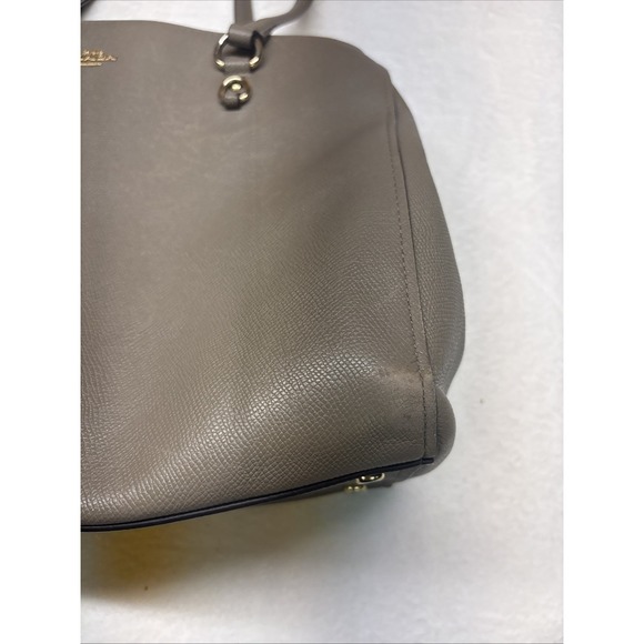 Coach Stanton Carryall, Grey Birch, Missing Shoulder Strap For Crossbody - Picture 13 of 14